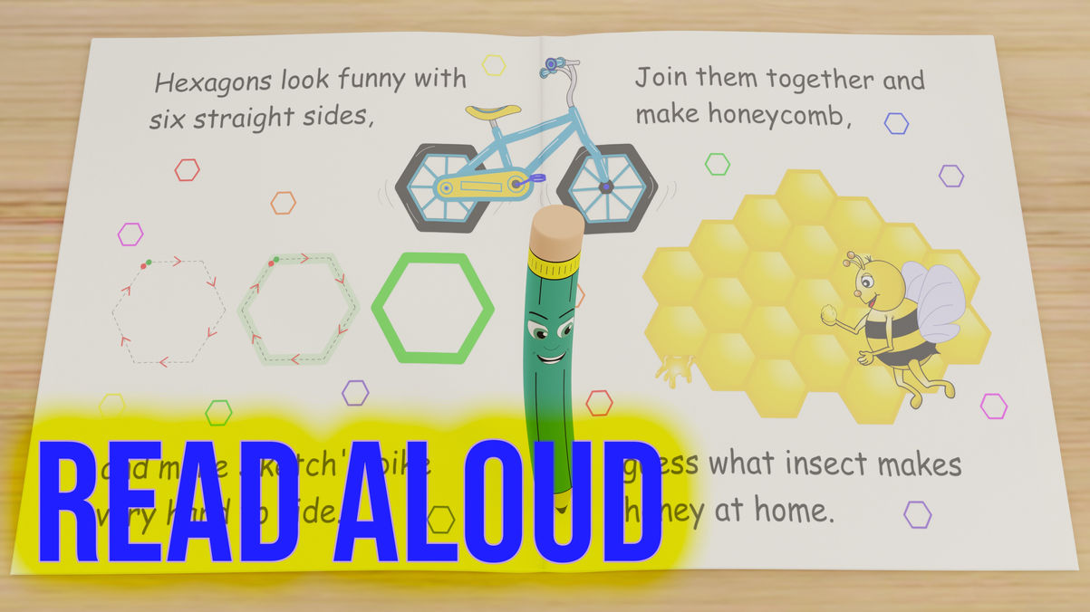 Inkwinks Shape Book - READ ALOUD